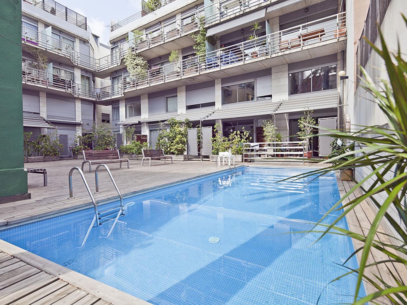 Appartement pour étudiant Erasmus dans le centre de Barcelone avec terrasse - My Space Barcelona Appartements