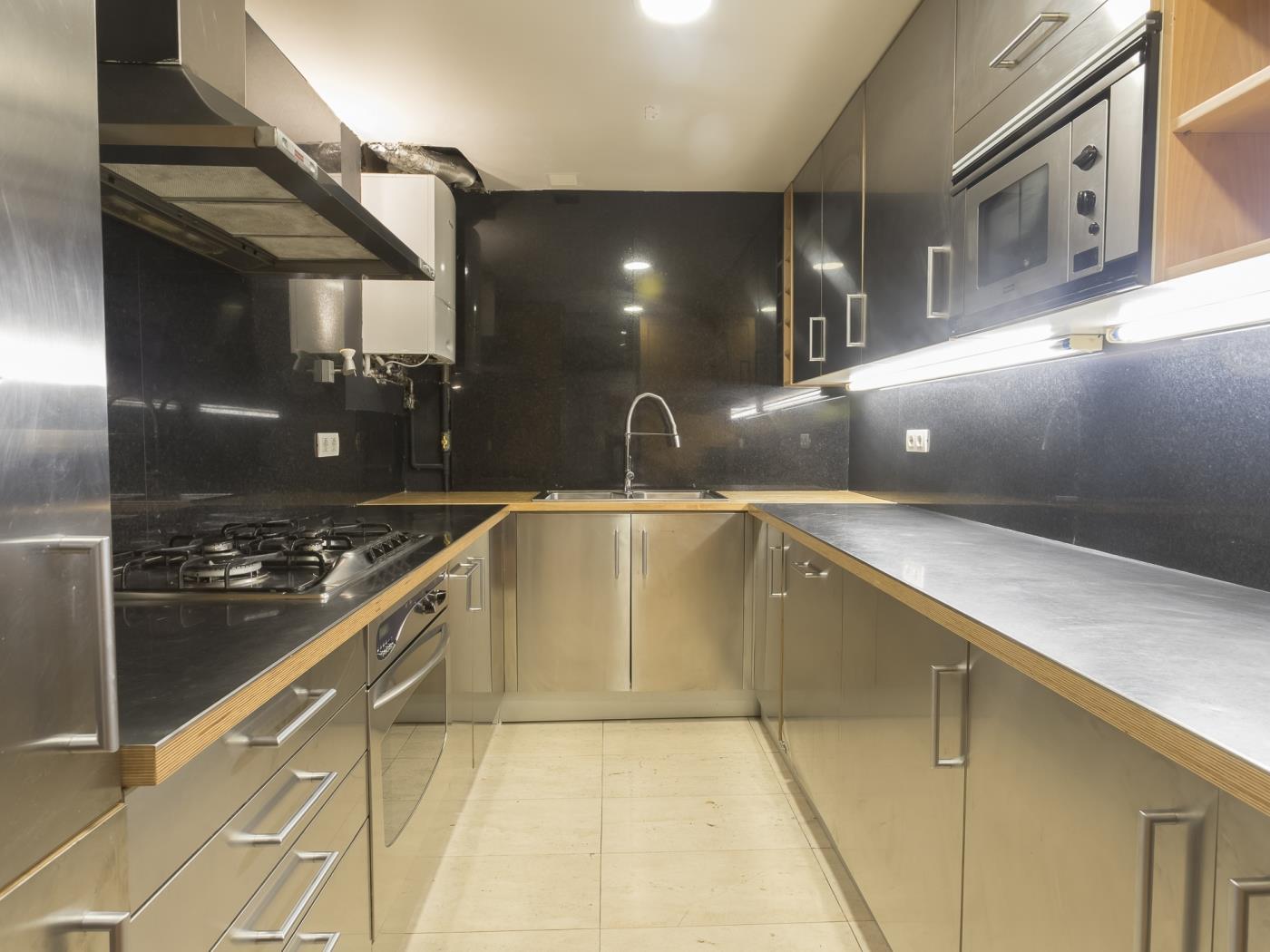 Attique à Bonanova avec Terrasse Privée pour 6 - My Space Barcelona Appartements