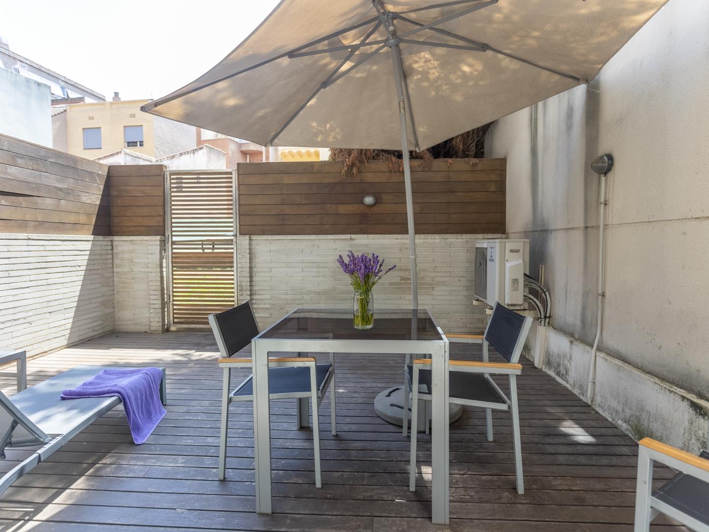 Appartement avec terrasse et piscine près du centre de Barcelone pour 8 - My Space Barcelona Appartements