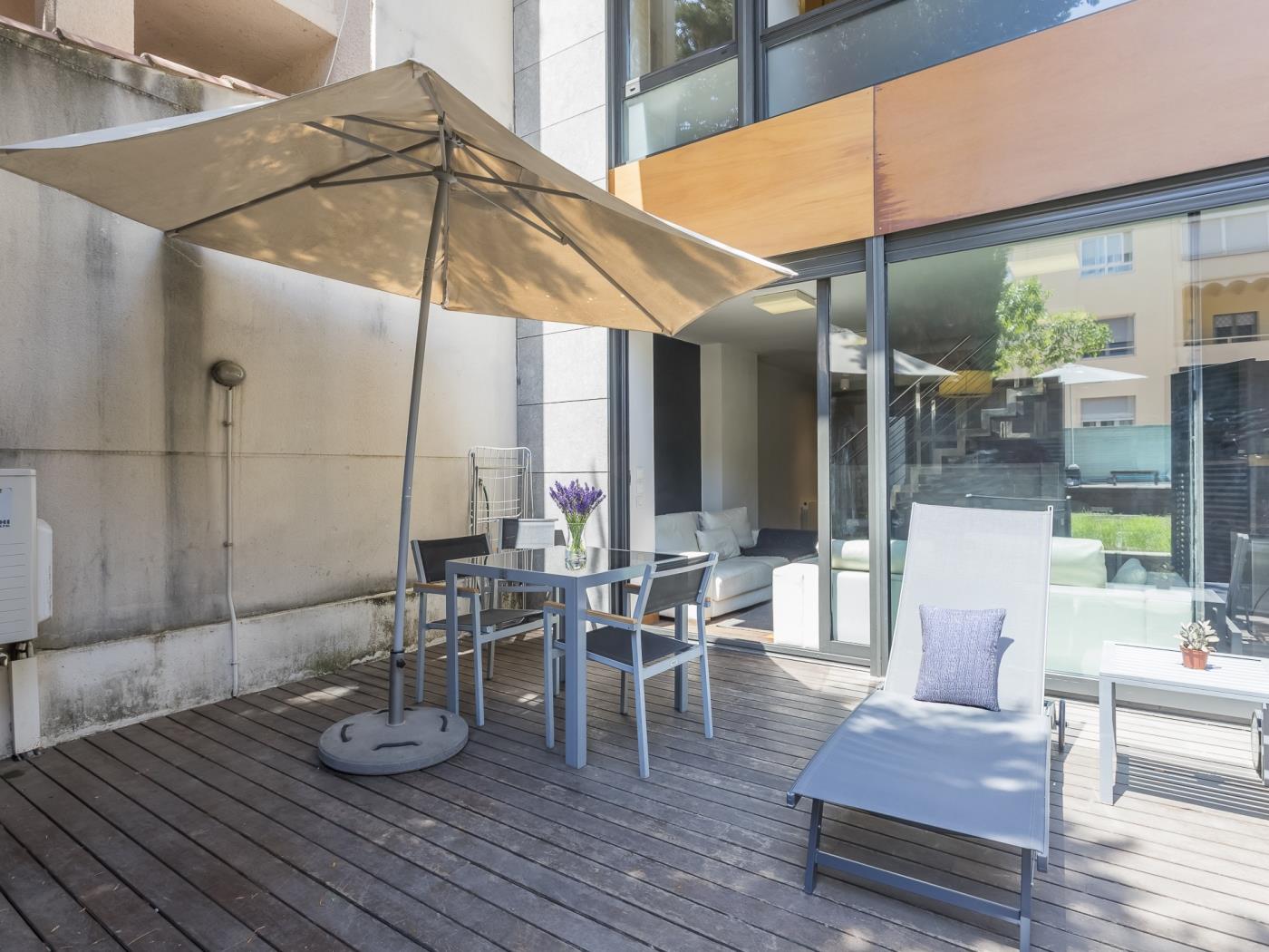 Appartement avec terrasse et piscine près du centre de Barcelone pour 8 - My Space Barcelona Appartements