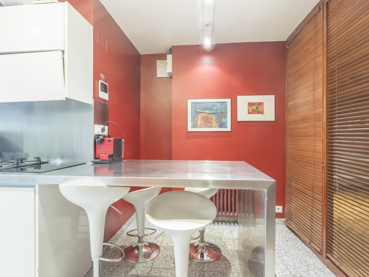 Spacieux appartement exécutif à Bonanova avec terrasse pour 8 - My Space Barcelona Appartements