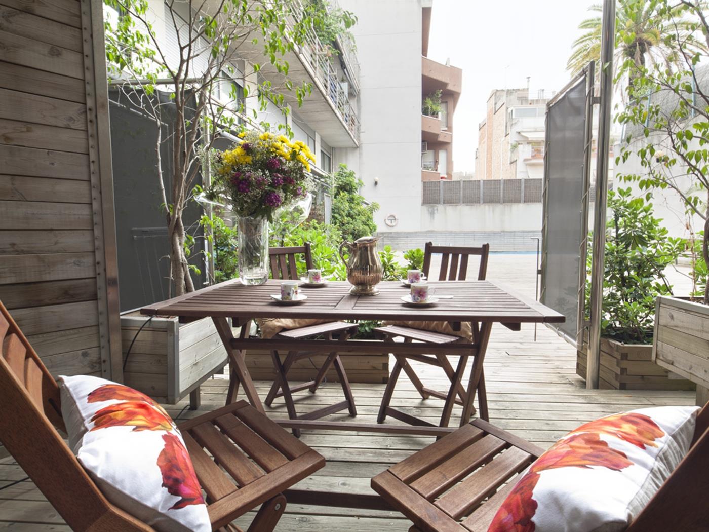 Location d'appartement à Barcelone très proche du centre avec terrasse - My Space Barcelona Appartements