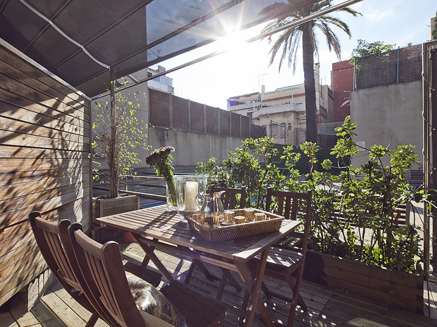 Appartement à louer pour étudiants dans le centre de Barcelone avec terrasse - My Space Barcelona Appartements