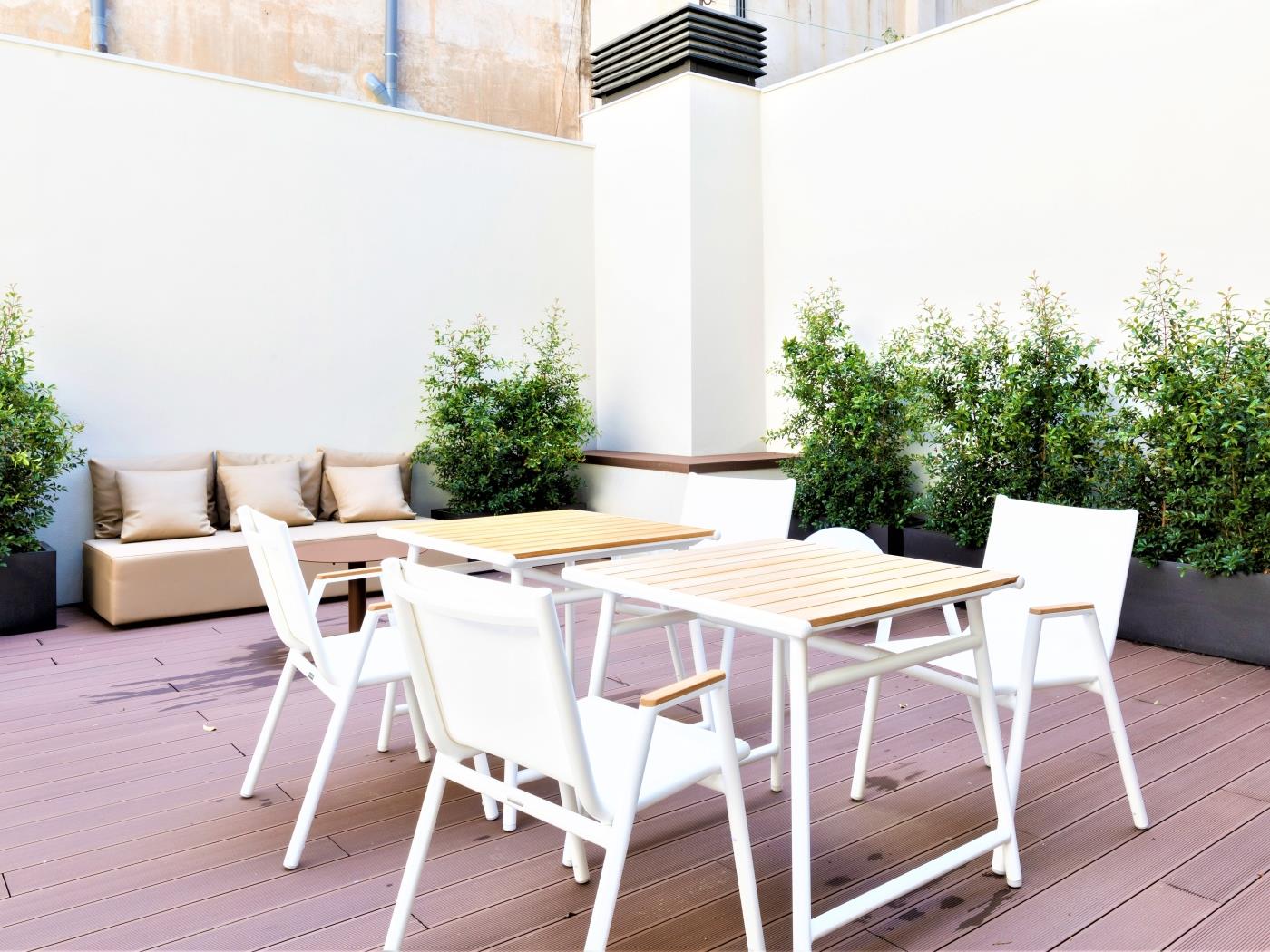 Appartement avec terrasse privée dans le centre pour des locations mensuelles - My Space Barcelona Appartements
