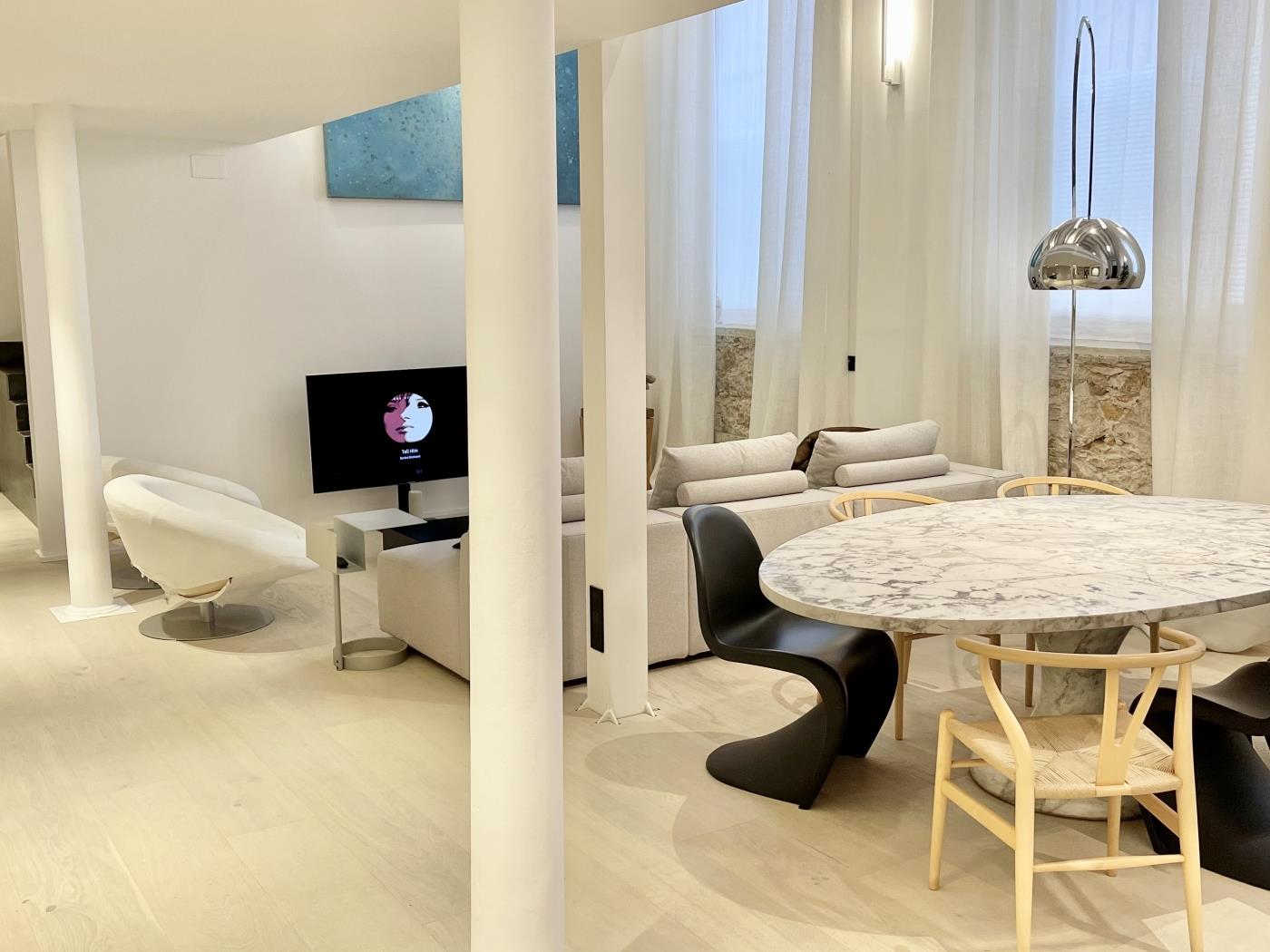 Loft nouvellement meublé en location mensuelle dans le quartier de Gràcia Barcel - My Space Barcelona Appartements