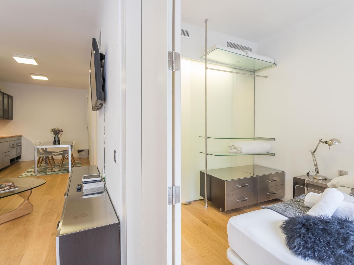 Appartement de deux chambres flambant neuf à louer temporairement dans le centre - My Space Barcelona Appartements
