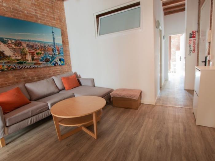 Chambre confortable dans une colocation de 4 pièces - My Space Barcelona Appartements