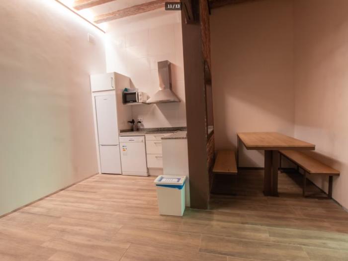 Chambre spacieuse et lumineuse avec salle de bain privée - My Space Barcelona Appartements