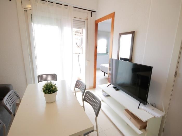 Chambre spacieuse et centrale avec balcon privé - My Space Barcelona Appartements
