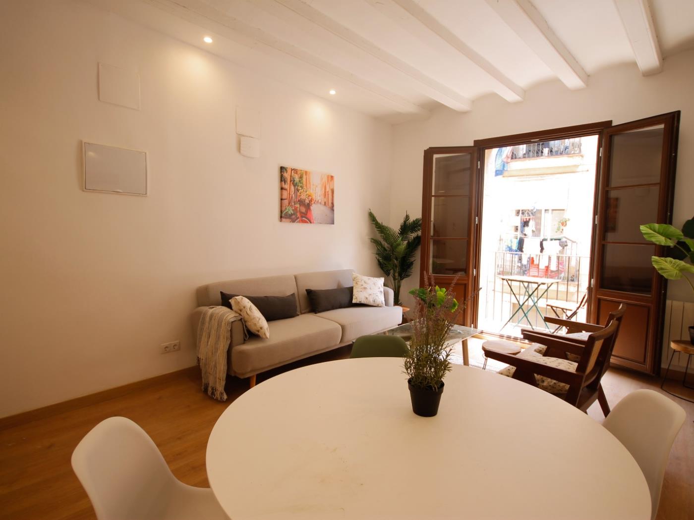 Chambre avec balcon privé - My Space Barcelona Appartements