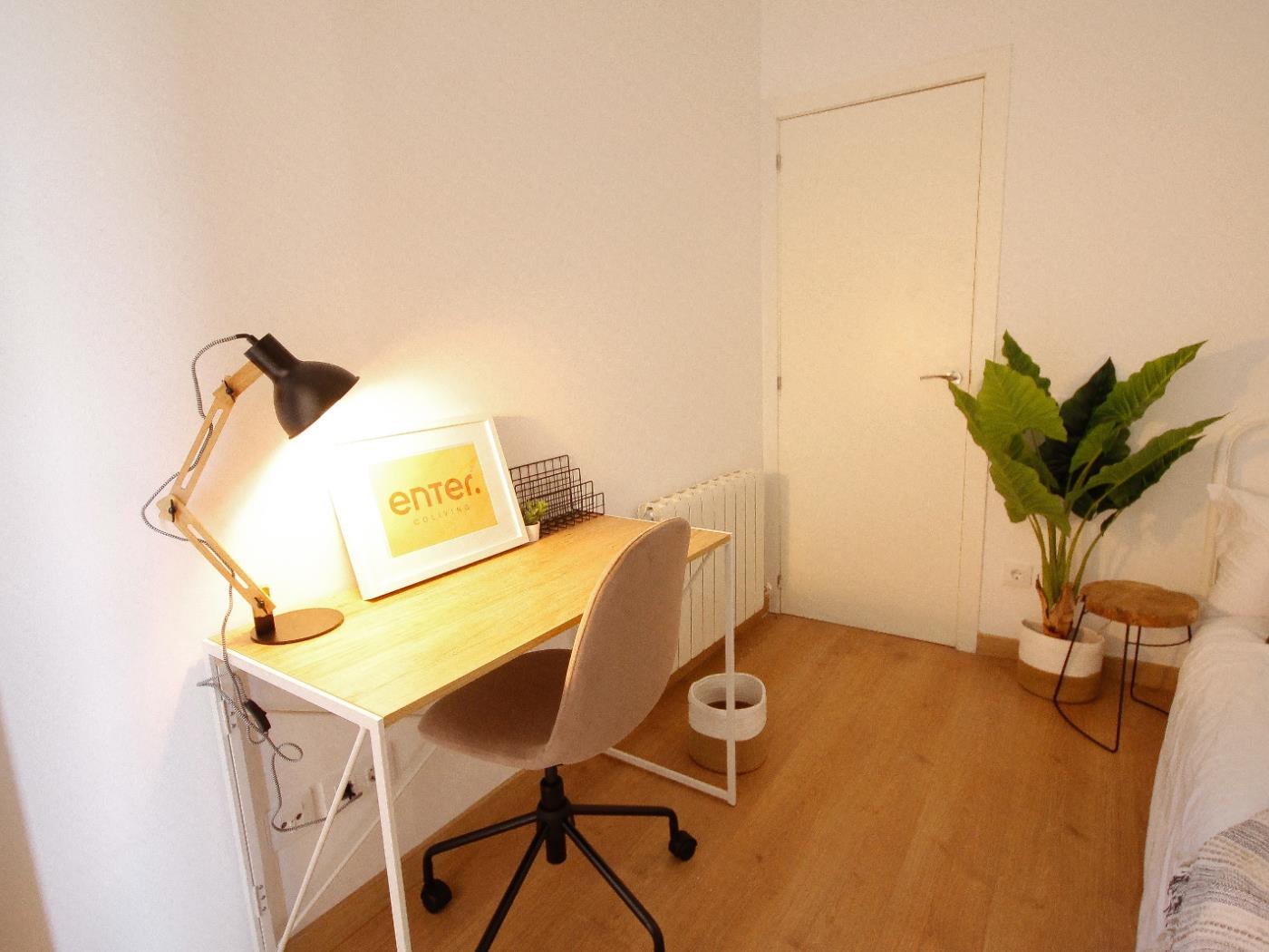 Chambre dans un appartement en colocation à Poble Sec. - My Space Barcelona Appartements