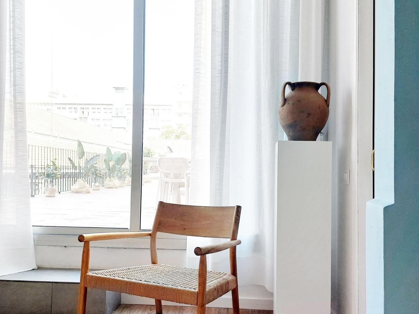 Helle 3‑Zimmer‑Wohnung mit Terrasse im Eixample von Barcelona - My Space Barcelona Appartements