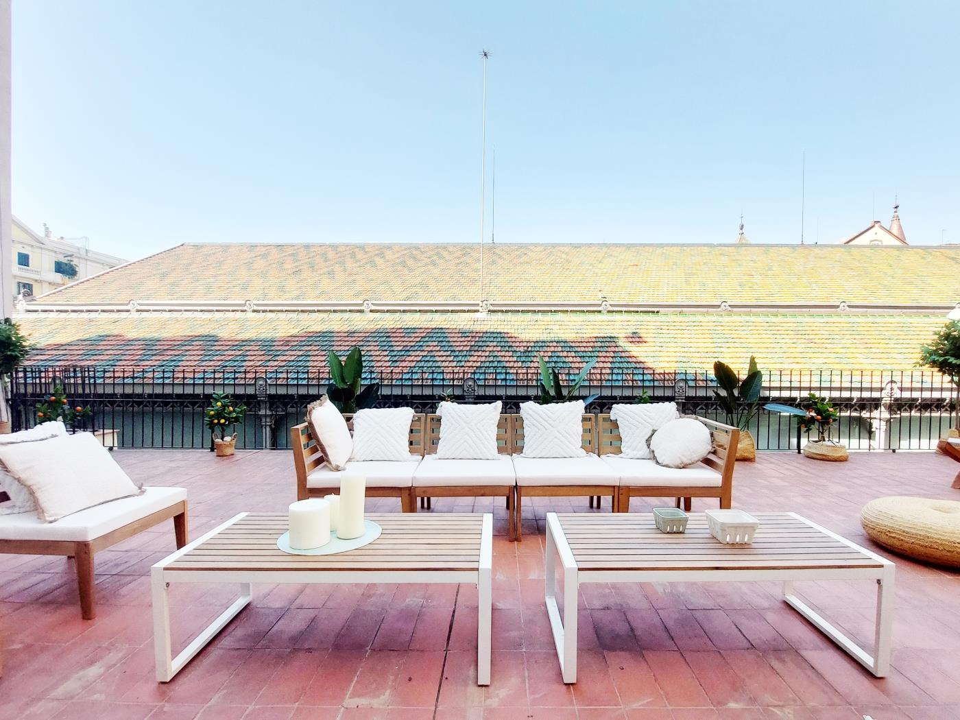 Helle 3‑Zimmer‑Wohnung mit Terrasse im Eixample von Barcelona - My Space Barcelona Appartements