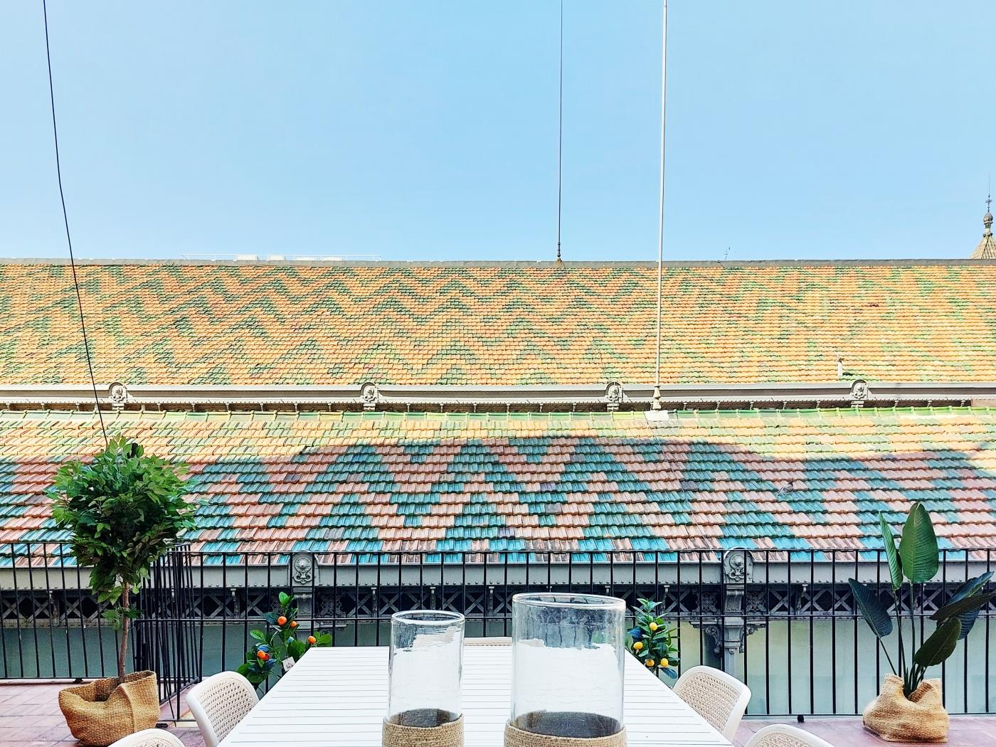 Helle 3‑Zimmer‑Wohnung mit Terrasse im Eixample von Barcelona - My Space Barcelona Appartements