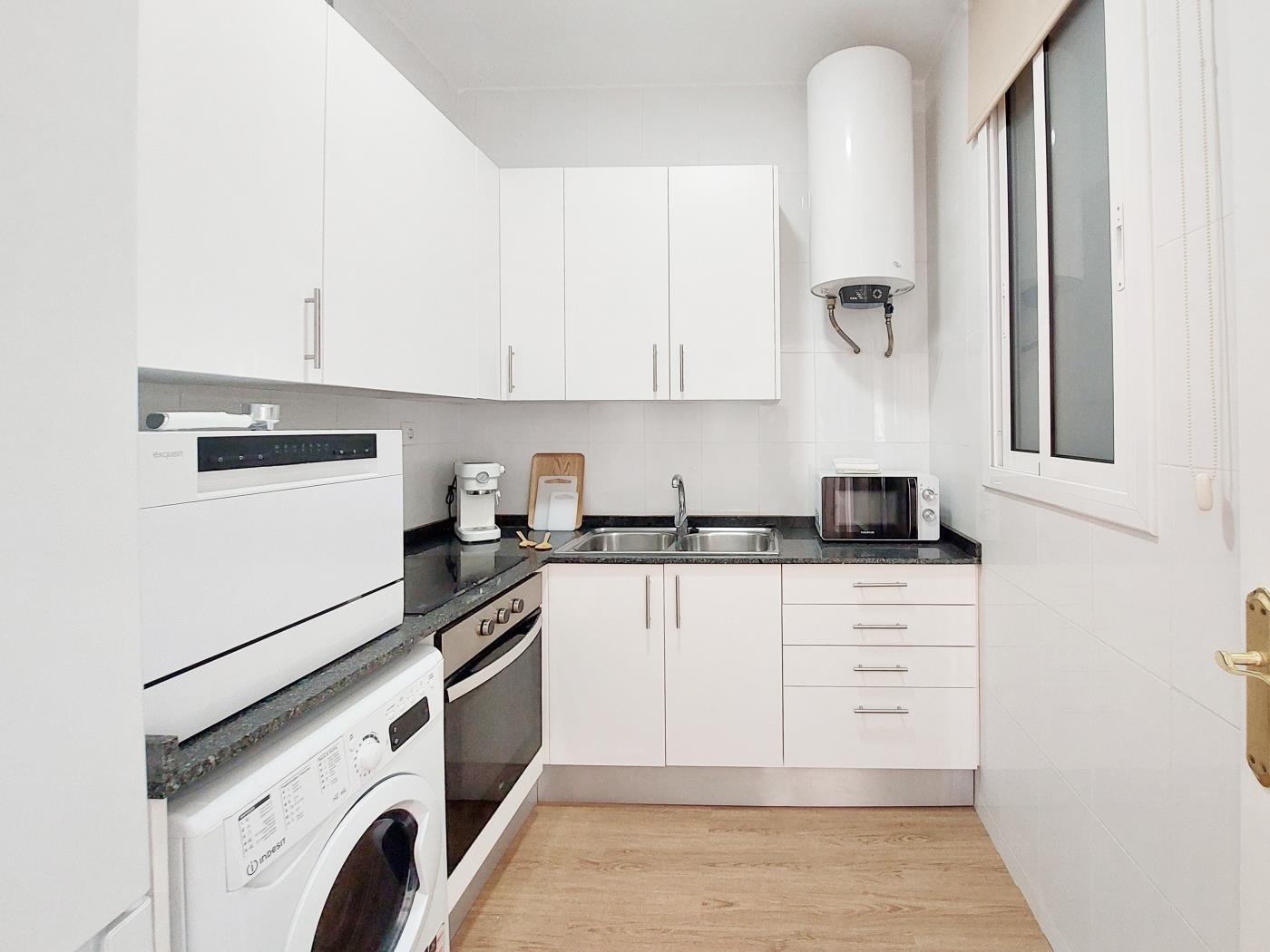 Helle 3‑Zimmer‑Wohnung mit Terrasse im Eixample von Barcelona - My Space Barcelona Appartements