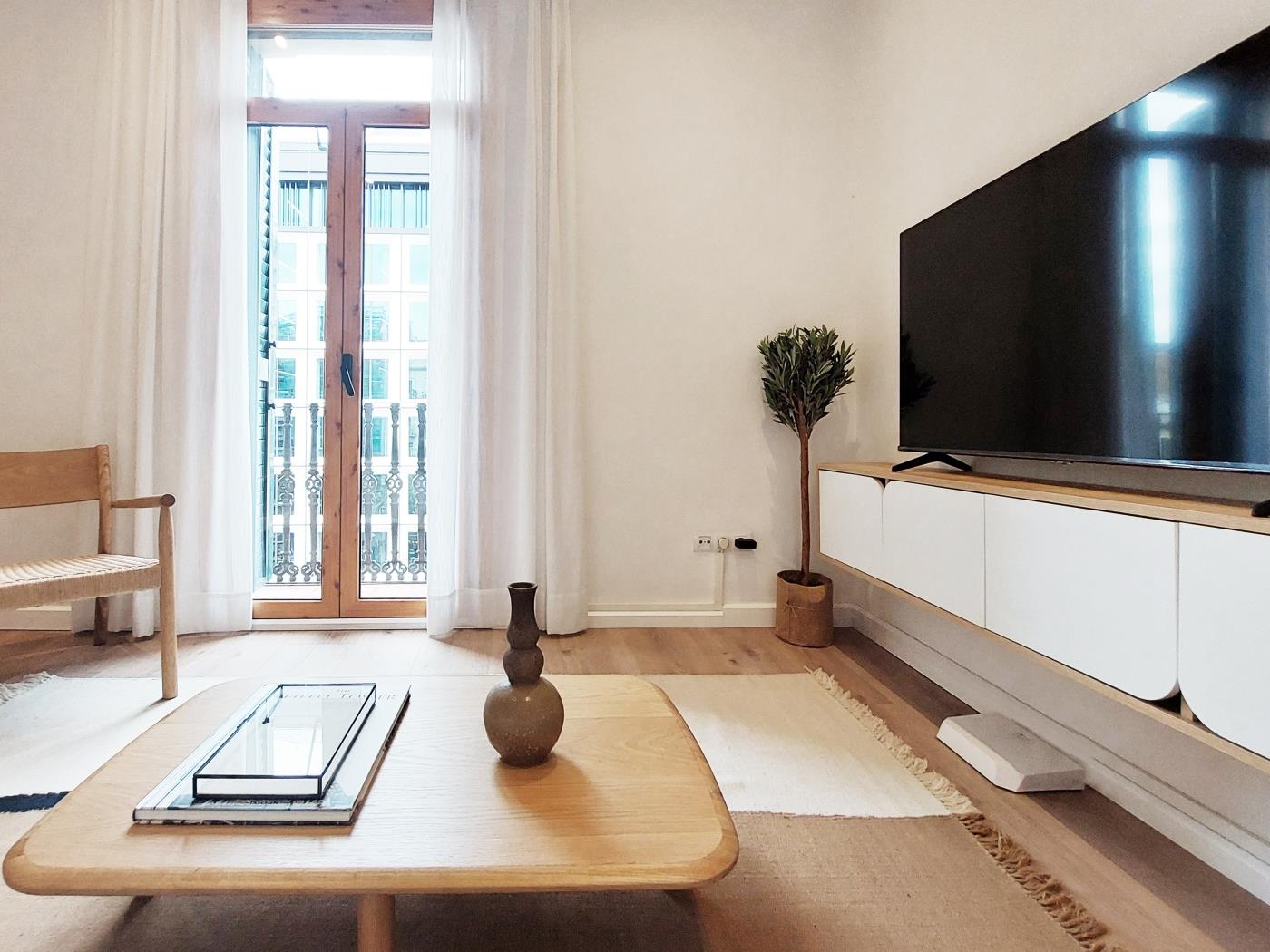 Appartement Lumineux de 2 Chambres avec Balcon - My Space Barcelona Appartements
