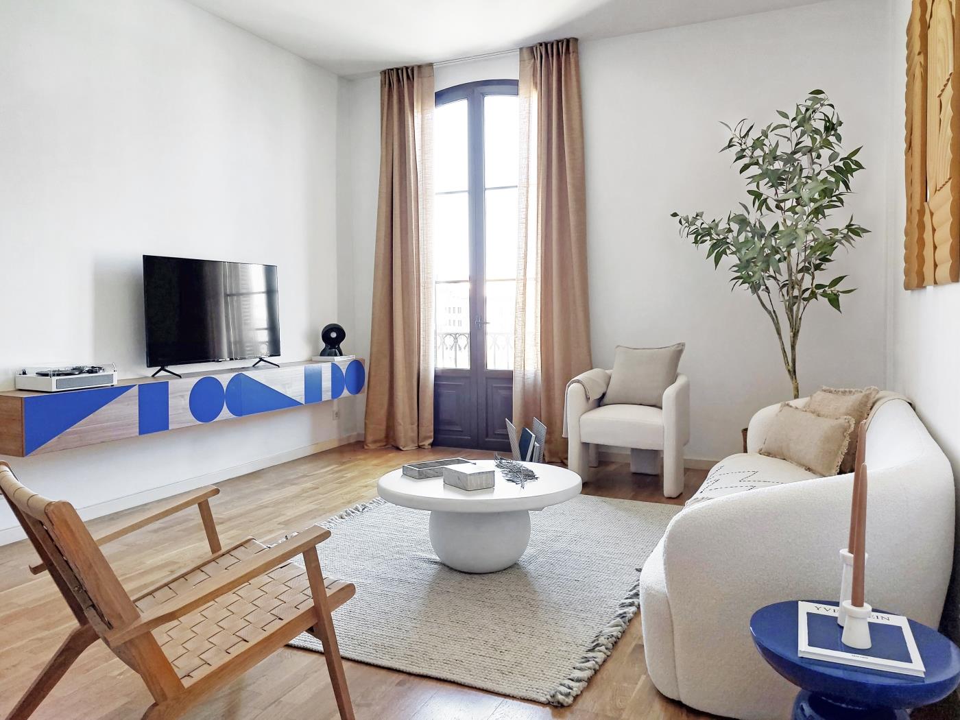 Appartement meublé de 2 chambres et 2 salles de bain. - My Space Barcelona Appartements