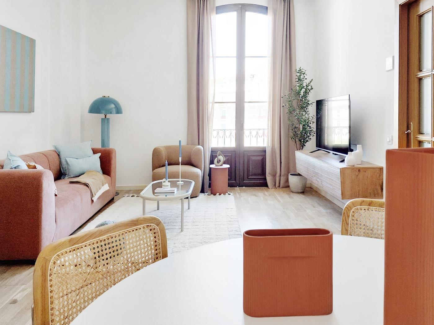 Appartement lumineux de 2 chambres face à l’Hôtel Palace – Centre - My Space Barcelona Appartements