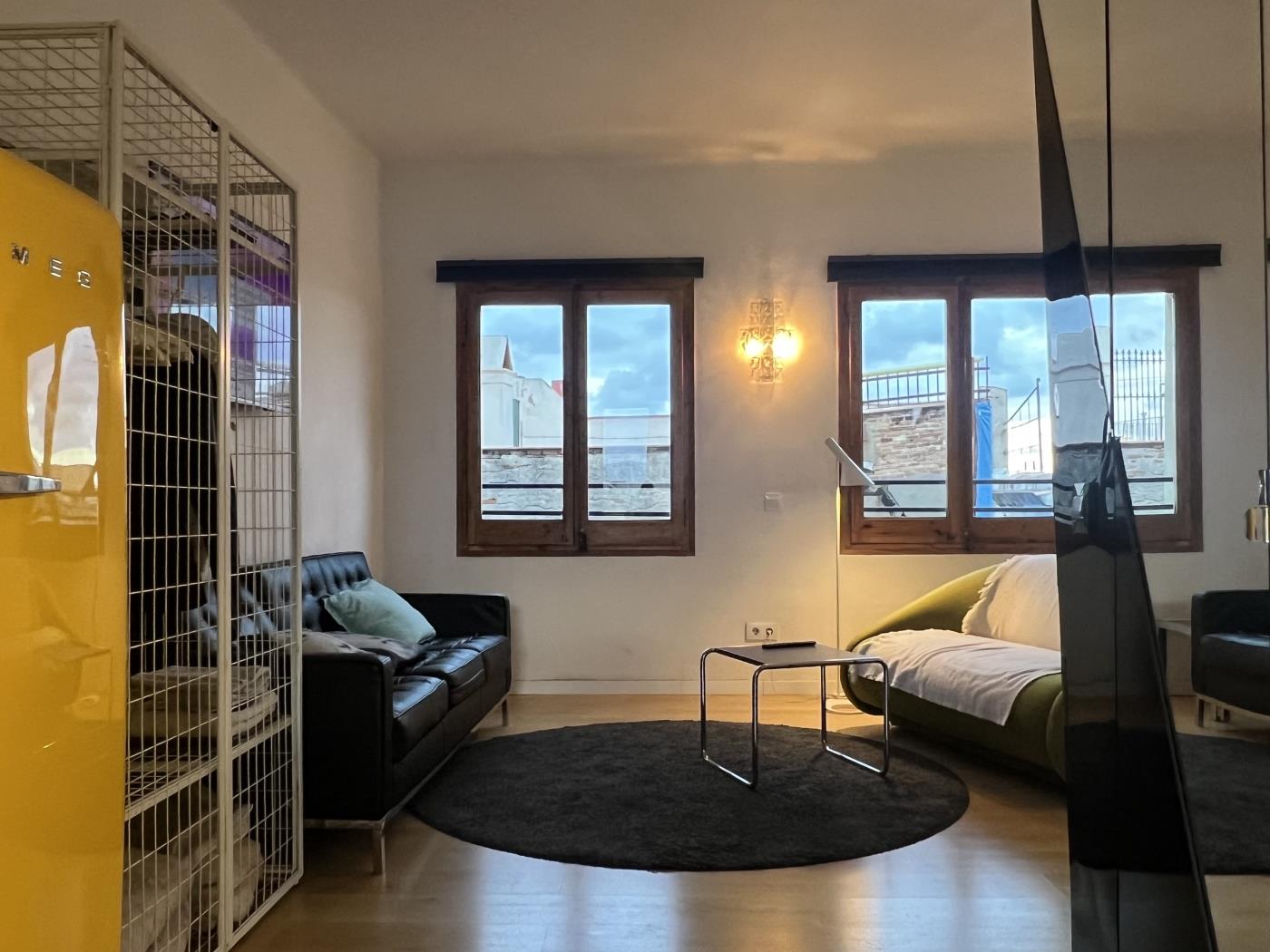 Loft rénové de 2 chambres avec terrasse dans le Quartier Gothique - My Space Barcelona Appartements
