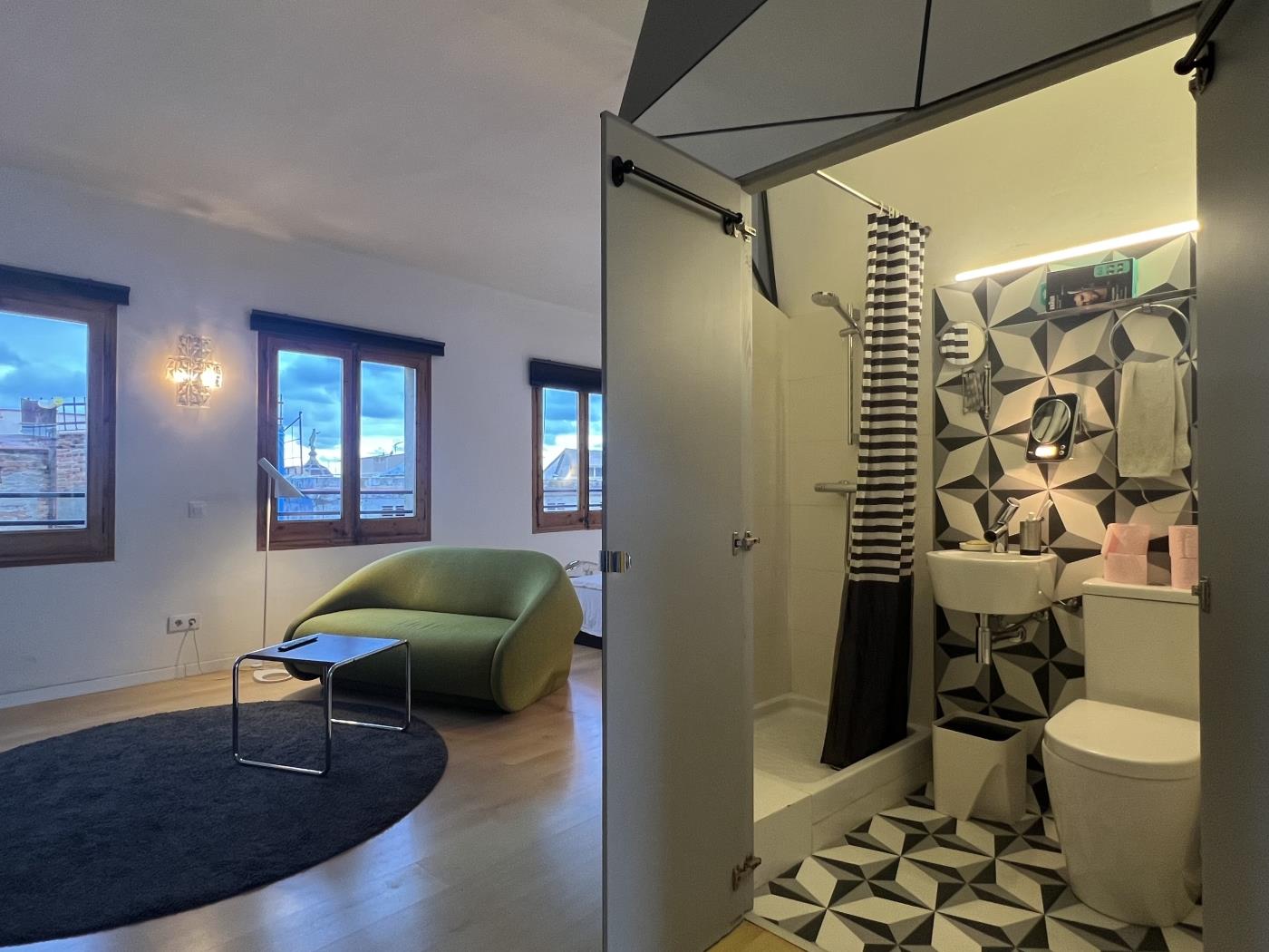 Loft rénové de 2 chambres avec terrasse dans le Quartier Gothique - My Space Barcelona Appartements