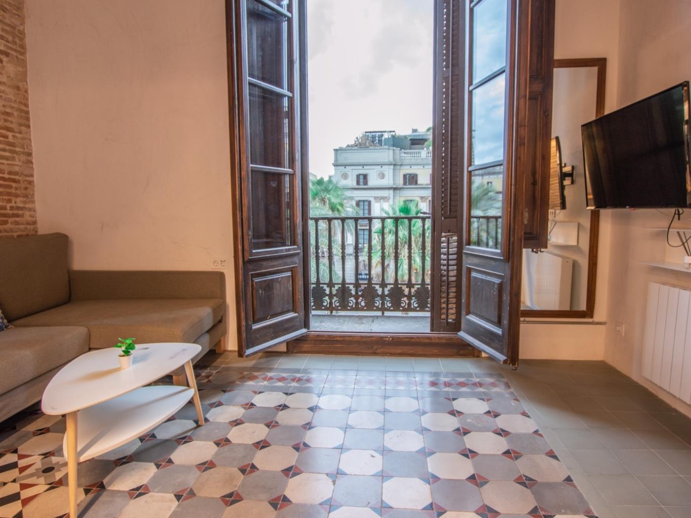 Duplex studio moderne avec grande terrasse en centre-ville - My Space Barcelona Appartements