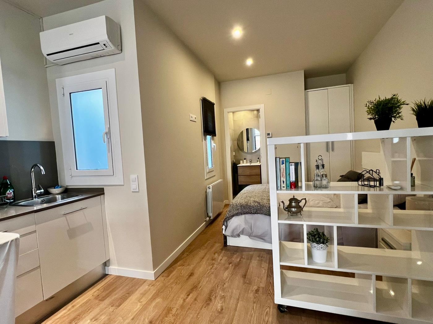 Loft lumineux rénové avec balcon dans un quartier résidentiel - My Space Barcelona Appartements