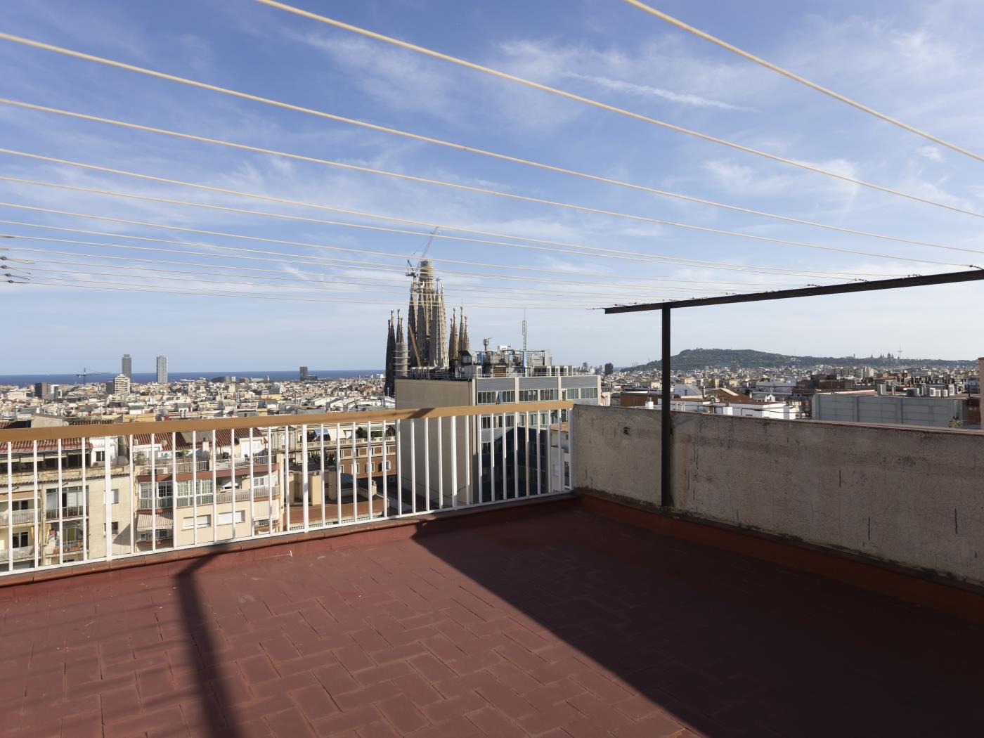 Appartement lumineux avec vue sur la Sagrada Família - My Space Barcelona Appartements