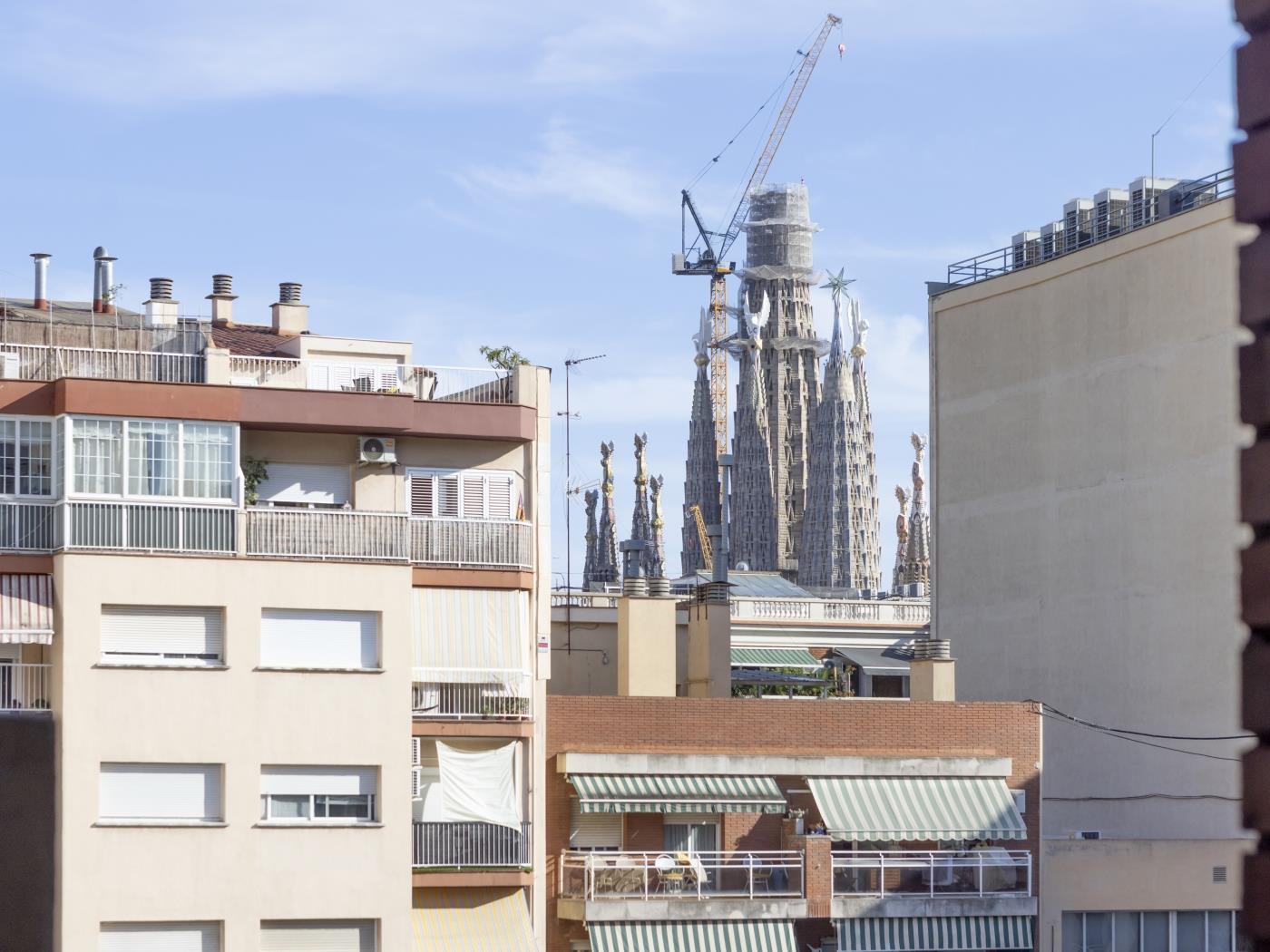Appartement lumineux avec vue sur la Sagrada Família - My Space Barcelona Appartements